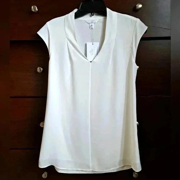 ❤️ NWT Camber & Grace Ivory Sleeveless  Blouse - Picture 2 of 11